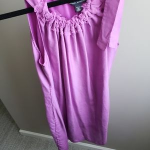 Banana Republic Silk Fuchsia Dress